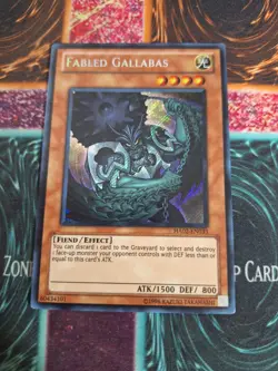 Yu-Gi-Oh! Fabled Gallabas HA02-EN033 Secret Rare Unlimited Near Mint - Image 1