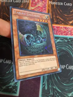 Yu-Gi-Oh! Fabled Gallabas HA02-EN033 Secret Rare Unlimited Near Mint - Image 2
