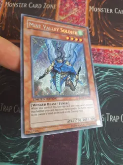 Yu-Gi-Oh! Mist Valley Soldier HA01-EN006 Secret Rare Limited Near Mint a1/ - Image 2
