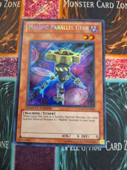 Yu-Gi-Oh! Malefic Parallel Gear YMP1-EN003 Limited Secret Rare Near Mint c3/ - Image 1