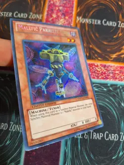 Yu-Gi-Oh! Malefic Parallel Gear YMP1-EN003 Limited Secret Rare Near Mint c3/ - Image 2