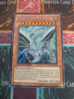 Yu-Gi-Oh! Malefic Cyber End Dragon YMP1-EN004 Limited Secret Rare Near Mint a1/ - Image 1