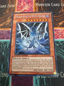 Yugioh Malefic Blue-Eyes White Dragon YMP1-EN002 Secret Rare Limited Near Mint - Image 1