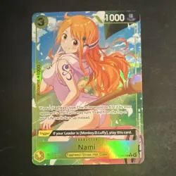 Bandai One Piece CCG Nami ST29-008 Starter Deck 29 Egghead Full Art Foil - Image 1