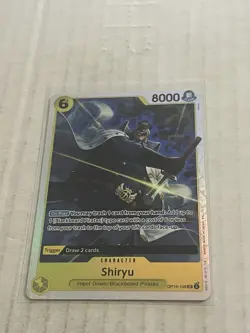 One Piece The Time Of Battle Shiryu OP16-108 SR English - Image 1