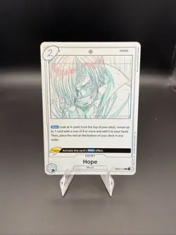 Hope EB02-031 R Extra Booster Anime 25th ONE PIECE TCG - NM - Image 1