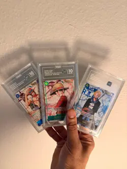 Tag 10 Luffy Ace Sabo Alt Art SEC OP13-118 119 120 One Piece TCG JP - Image 1
