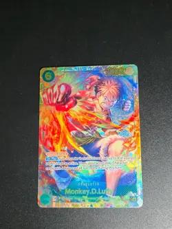 Monkey.D.Luffy (118) OP13-118 Secret Rare Carrying On His Will One Piece NM - Image 1