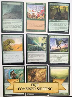 Magic The Gathering: Commander Essentials Green Ramp Lot - Image 1