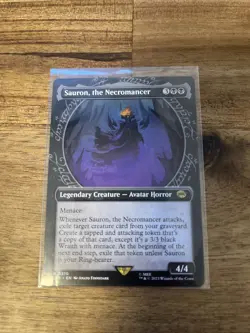 MTG - Sauron, the Necromancer- NM - Image 1