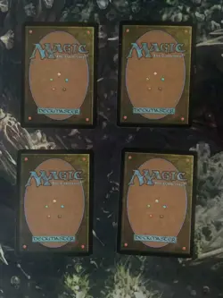 Wurmcoil Engine Scars of Mirrodin Regular Playset Signed with Signed Tokens - Image 2