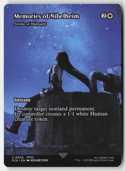 MTG - Memories of Nibelheim - Stroke of Midnight (Showcase) U FINAL FANTASY: Thr - Image 1