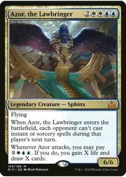 Azor, the Lawbringer - Rivals of Ixalan - Mythic Rare - Image 1