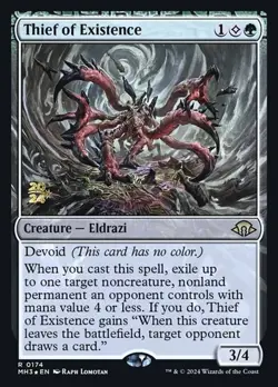 Thief of Existence - Foil Prerelease Promo MH3 LP MTG - Image 1