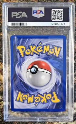 2000 Pokemon GM Promo Misty's Psyduck 54 W Gold Stamp PSA 9 MINT - Image 2