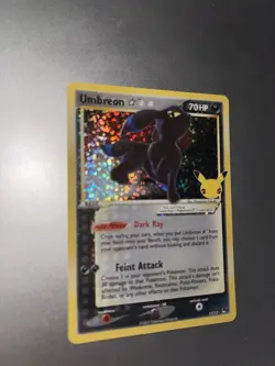 Umbreon Gold Star 17/17 - Pokemon Celebrations 25th Anniversary Holo Rare - NM 3 - Image 3