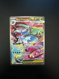 Mega Venusaur ex 177/132 Special Illustration Rare ME: Mega Evolution Pokemon NM - Image 1