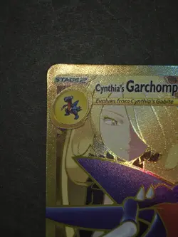 Pokemon CYNTHIA'S GARCHOMP EX 241/182 Hyper Rare DESTINED RIVALS ☆Near Perfect - Image 2