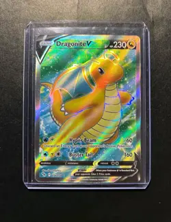 Pokemon GO - Dragonite V - Full Art - 076/078 - Holo - Image 1
