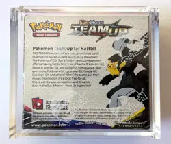 Pokemon TEAM UP Booster Box 36 packs FACTORY SEALED ACRYLIC CASE, FREE Shipping - Image 2