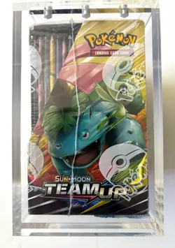 Pokemon TEAM UP Booster Box 36 packs FACTORY SEALED ACRYLIC CASE, FREE Shipping - Image 5