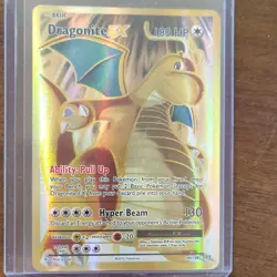 Pokemon Dragonite EX 106/108 Evolutions Full Art Holo Ultra Rare English 180 HP - Image 1