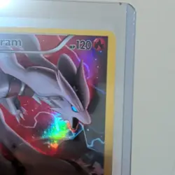 Pokemon TCG Reshiram XY74 Black Star Promo XY series, LP condition - Image 3
