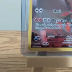 Pokemon TCG Reshiram XY74 Black Star Promo XY series, LP condition - Image 5