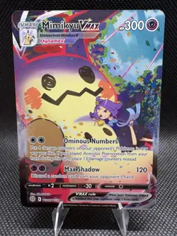 Pokemon TCG Mimikyu VMAX TG17/TG30 SWSH09: Brilliant Stars Trainer Gallery Holo - Image 1