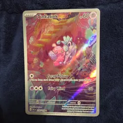 Pokemon Tinkatink 216/193 Illustration Rare Full Art Holo Sv02 Eng 2023 60 HP - Image 1