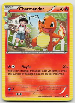 LP Charmander RC3/RC32 Common Generations Pokemon - Image 1