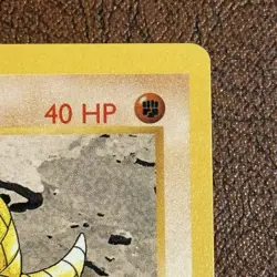 1st Edition Pokemon 1999 Sandshrew 062/102 Base Set (Shadowless) Never Played - Image 3