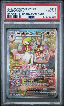 2023 Pokemon Svi EN-Scarlet & Violet Gardevoir EX SI Rare PSA 10 #245 - Image 1