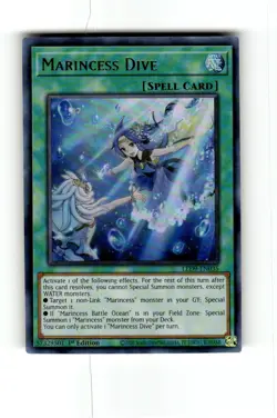 | Yugioh Marincess Dive LED9-EN035 1st Ultra Legendary Duelists NM 🔥 | - Image 1