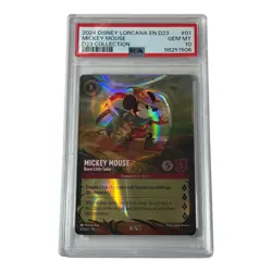 Disney Lorcana D23 Collection Mickey Mouse - Brave Little Tailor #01 PSA 10 - Image 1