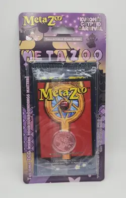 MetaZoo CCG - Kuromi's Cryptid Carnival Blister Pack w/Coin & Promo Card - NEW - Image 1