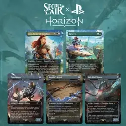 Horizon: Into the Forbidden West Secret Lair MtG New Sealed Card Set 2025 ps5 - Image 3