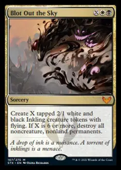 Blot Out the Sky [Strixhaven: School of Mages] Near Mint - Image 1