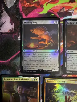 MTG Magic Lord of the Rings Tales of Middle-Earth Promo Cards Set of 5 FOIL - Image 2