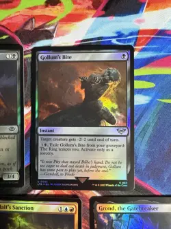 MTG Magic Lord of the Rings Tales of Middle-Earth Promo Cards Set of 5 FOIL - Image 3