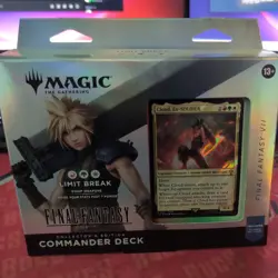 MTG Final Fantasy Limit Break Collector's Edition Commander Deck Surge Foil - Image 1