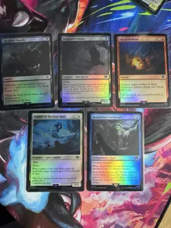 MTG Magic Lord of the Rings Tales of Middle-Earth Promo Cards Set of 5 FOIL - Image 1