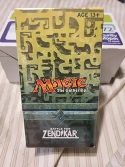 MTG Magic Battle for Zendikar Prerelease Box Factory Sealed 6 Packs 1 Promo - Image 2