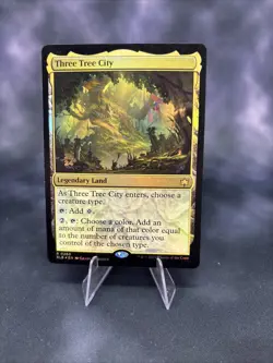 Three Tree City Bloomburrow Foil Pre-Release - Image 1