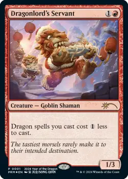 Dragonlord's Servant (Year of the Dragon 2024) Standard Showdown Promos 1 NM - Image 1