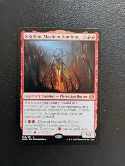 Solphim, Mayhem Dominus 150/271 Phyrexia: All Will Be One Mythic NM MTG 2023 - Image 1