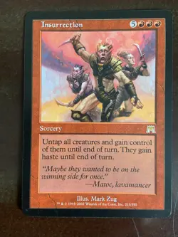 Magic The Gathering - Onslaught - Insurrection NM - Image 1