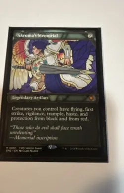 Akroma's Memorial (Showcase) Mtg Special Guests Foil - Image 1