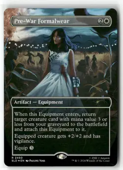 Pre-War Formalwear 2450 Secret Lair Drop Series Magic: The Gathering Foil NM - Image 1