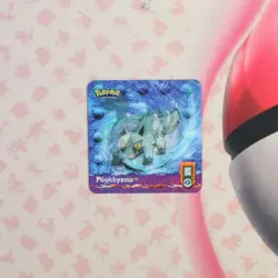 2003 Pokemon Advanced Artbox 3D Poochyena/Mightyena AF04 Lenticular Card - Image 1